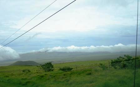 view from Saddle Road